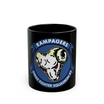 VFA 83 Strike Fighter Squadron 83 (U.S. Navy) Black Coffee Mug - Go Mug Yourself