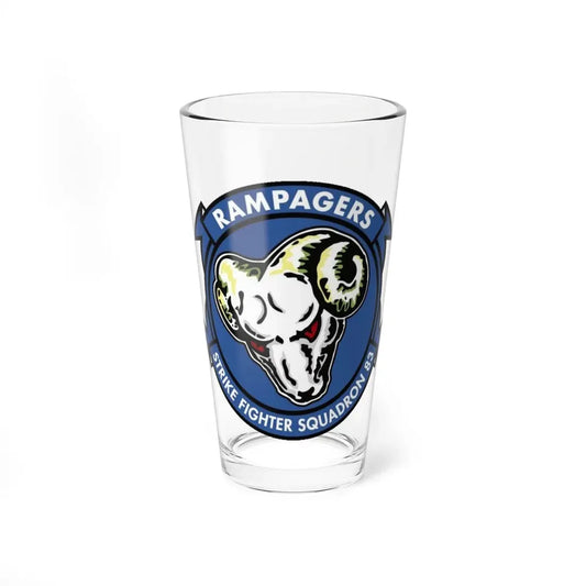 VFA 83 Strike Fighter Squadron 83 (U.S. Navy) Pint Glass 16oz 16oz - Go Mug Yourself