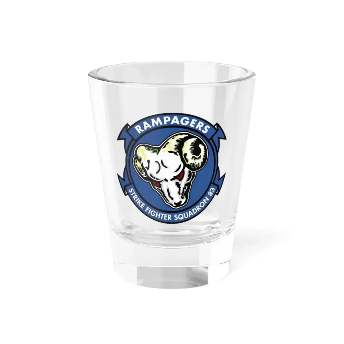 VFA 83 Strike Fighter Squadron 83 (U.S. Navy) Shot Glass 1.5oz 1.5oz - Go Mug Yourself