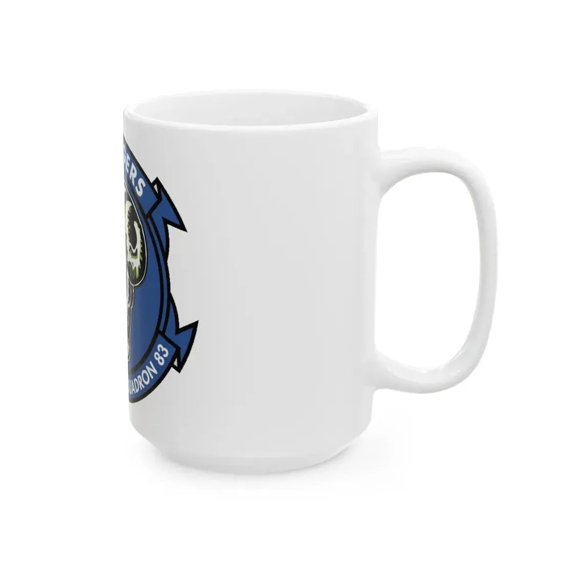 VFA 83 Strike Fighter Squadron 83 (U.S. Navy) White Coffee Mug - Go Mug Yourself