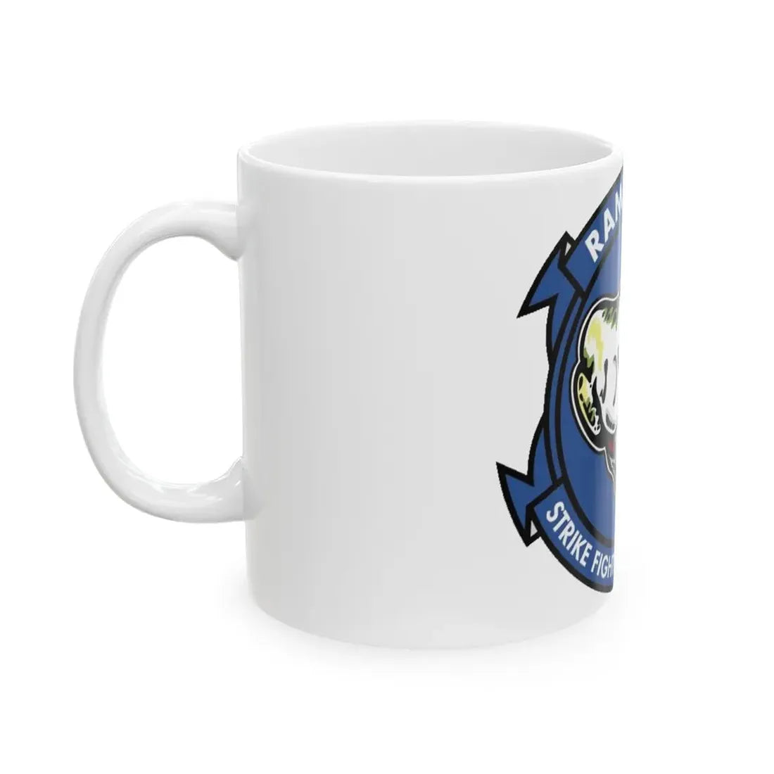 VFA 83 Strike Fighter Squadron 83 (U.S. Navy) White Coffee Mug - Go Mug Yourself