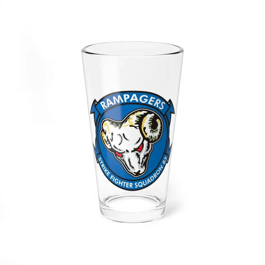 VFA 83 Strike Fighters Sq 83 (U.S. Navy) Pint Glass 16oz 16oz - Go Mug Yourself