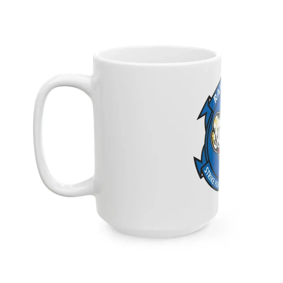 VFA 83 Strike Fighters Sq 83 (U.S. Navy) White Coffee Mug - Go Mug Yourself