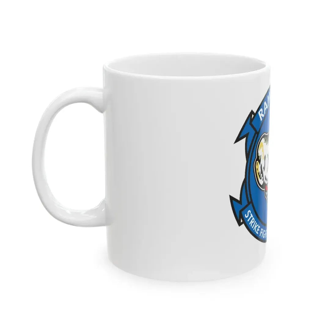 VFA 83 Strike Fighters Sq 83 (U.S. Navy) White Coffee Mug - Go Mug Yourself