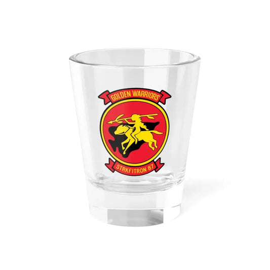 VFA 87 Golden Warriors (U.S. Navy) Shot Glass 1.5oz 1.5oz - Go Mug Yourself