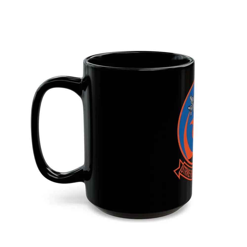 VFA 94 Mighty Shrikes (U.S. Navy) Black Coffee Mug-Go Mug Yourself