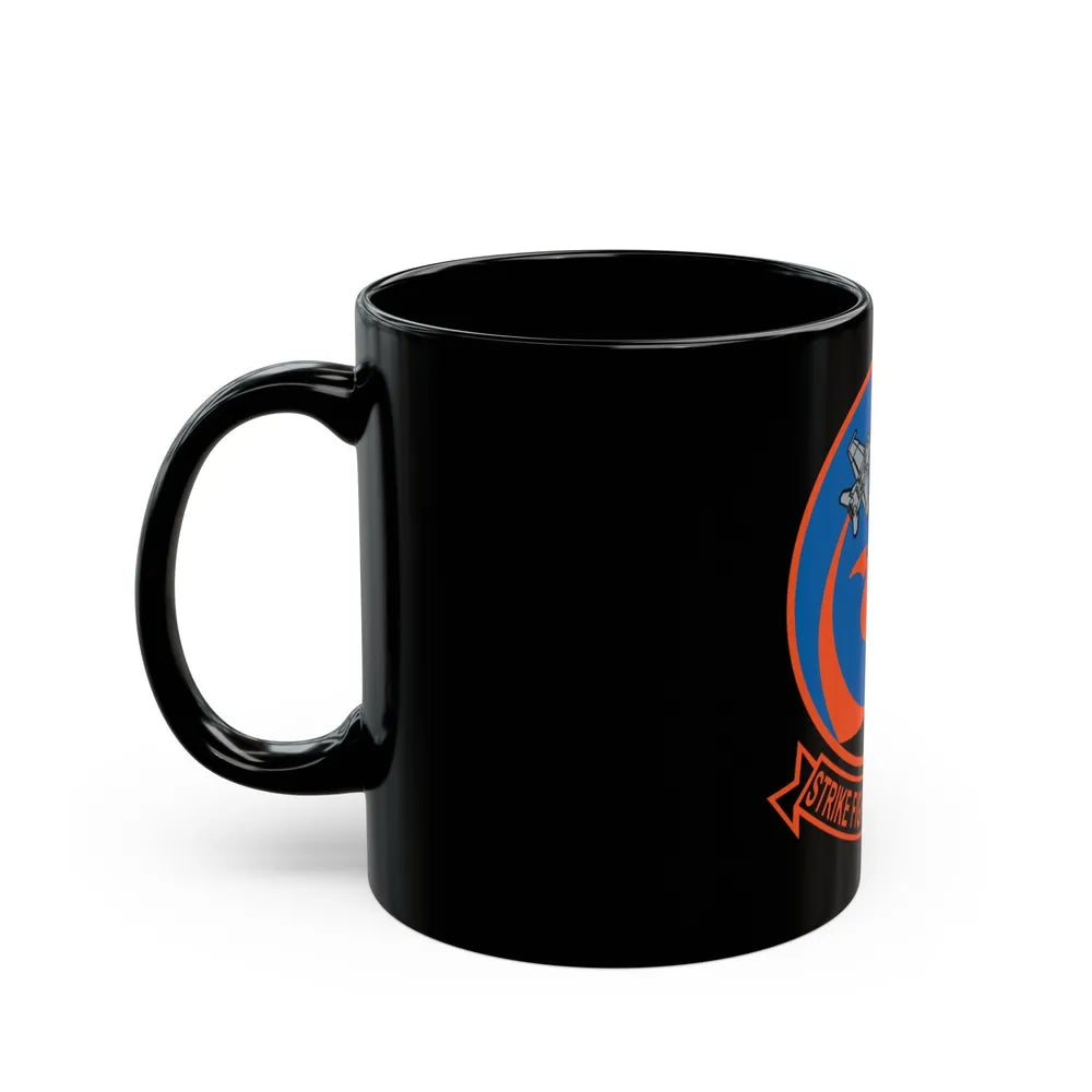 VFA 94 Mighty Shrikes (U.S. Navy) Black Coffee Mug-Go Mug Yourself