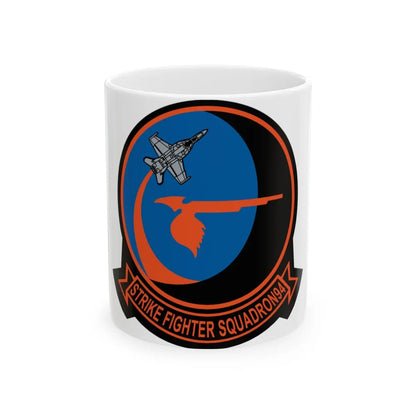 VFA 94 Mighty Shrikes (U.S. Navy) White Coffee Mug-11oz-Go Mug Yourself