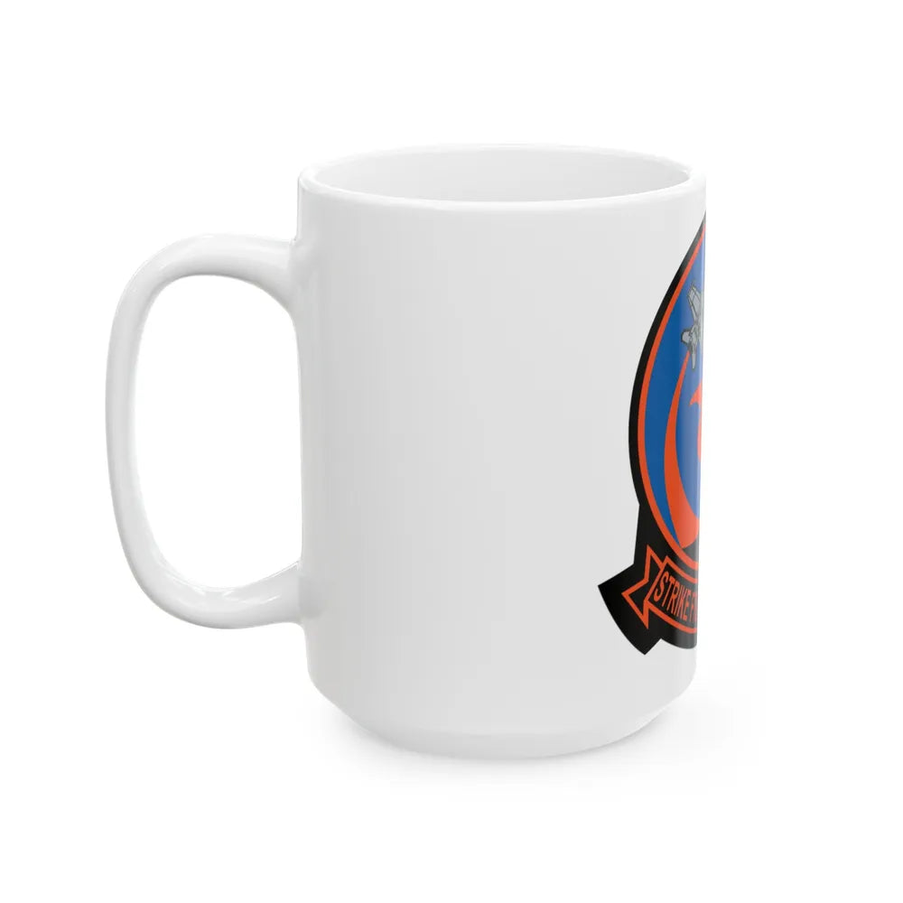 VFA 94 Mighty Shrikes (U.S. Navy) White Coffee Mug-Go Mug Yourself