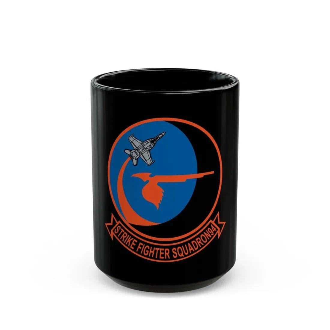 VFA 94 Mighty Shrikes (U.S. Navy) Black Coffee Mug - Go Mug Yourself