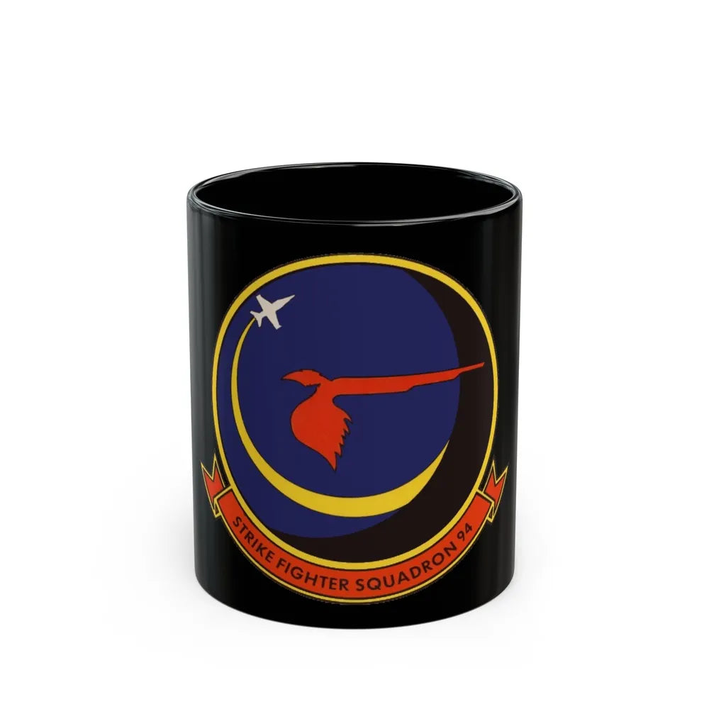 VFA 94 (U.S. Navy) Black Coffee Mug-11oz-Go Mug Yourself