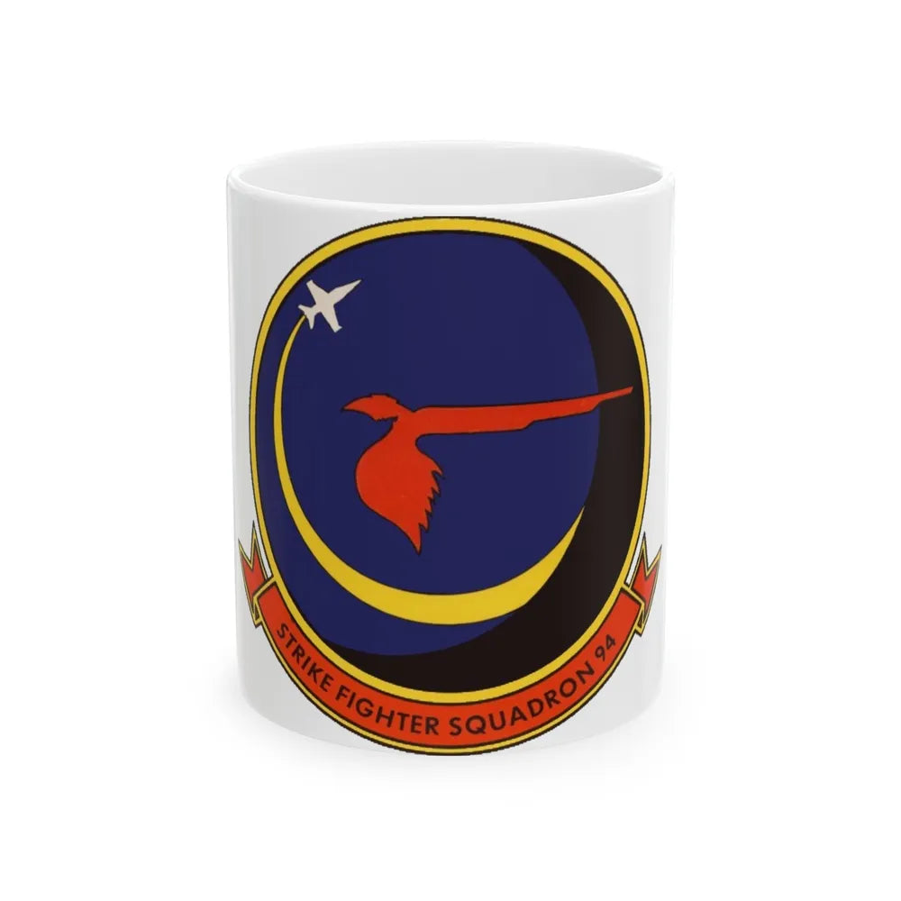 VFA 94 (U.S. Navy) White Coffee Mug-11oz-Go Mug Yourself