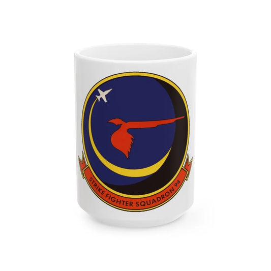 VFA 94 (U.S. Navy) White Coffee Mug-15oz-Go Mug Yourself