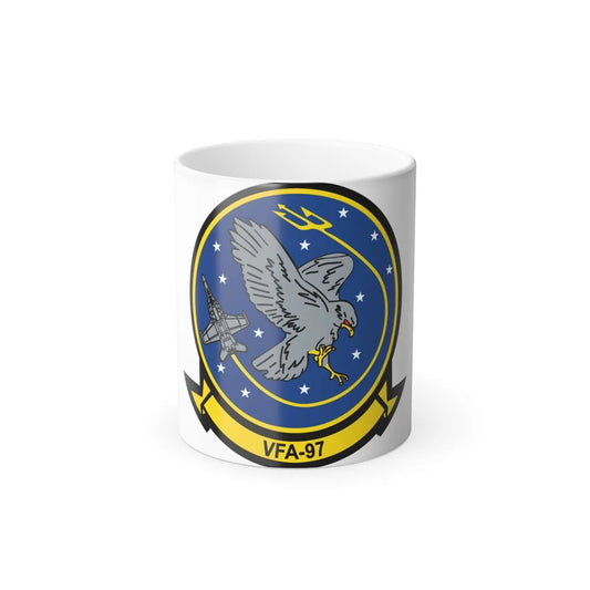 VFA 97 Warhawks (U.S. Navy) Color Changing Mug 11oz-11oz-Go Mug Yourself