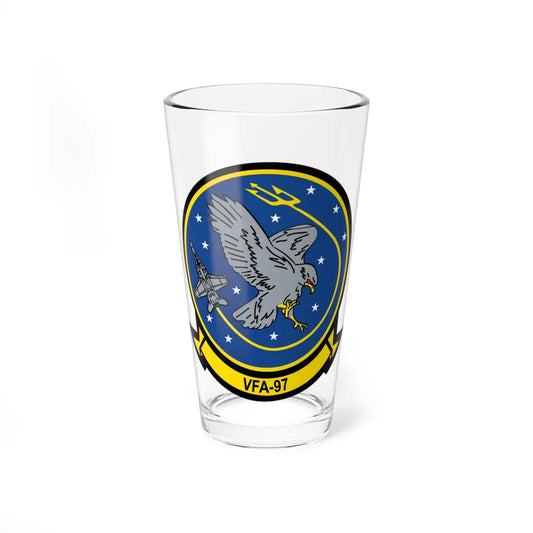 VFA 97 Warhawks (U.S. Navy) Pint Glass 16oz-16oz-Go Mug Yourself