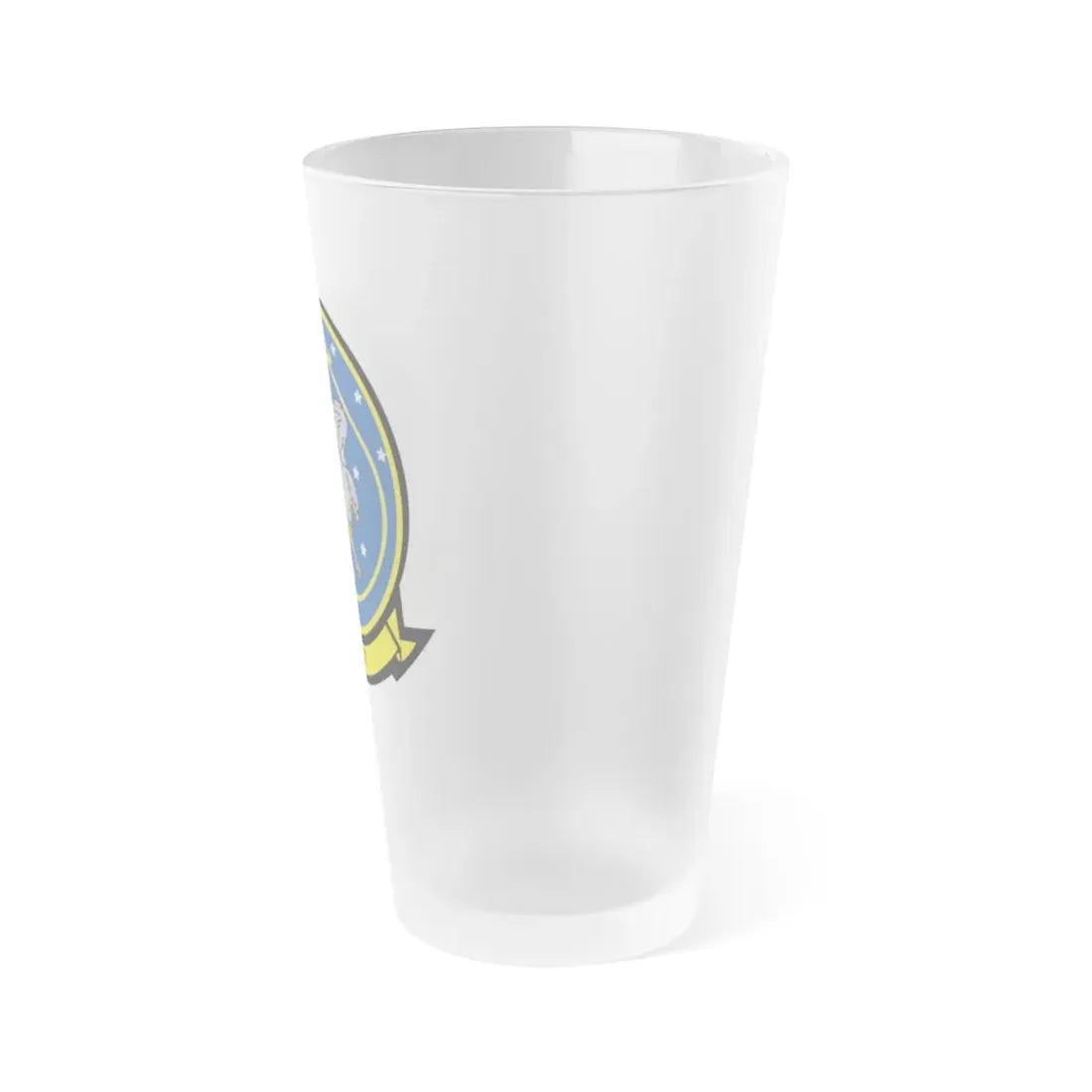 VFA 97 Warhawks (U.S. Navy) Frosted Pint Glass 16oz - Go Mug Yourself