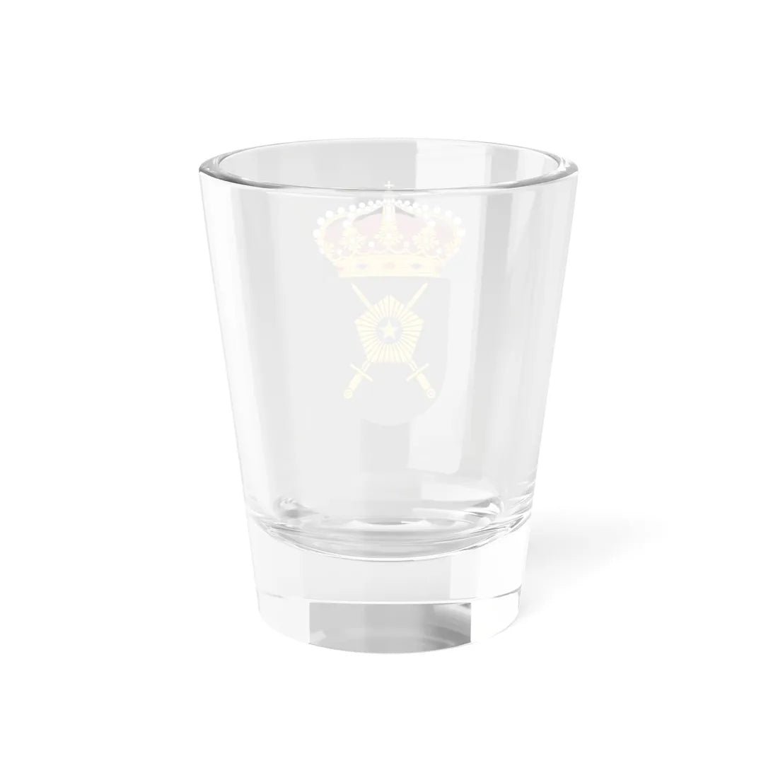 Väg- och vattenbyggnadskåren vapen (Sweden) (Coat of Arms) Shot Glass 1.5oz - Go Mug Yourself
