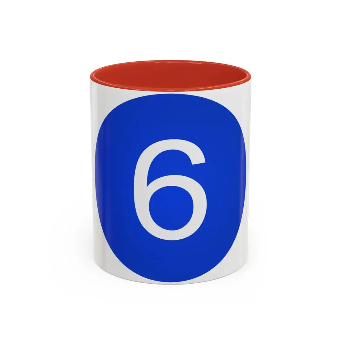 VI Corps (U.S. Army) Accent Coffee Mug 11oz Red - Go Mug Yourself