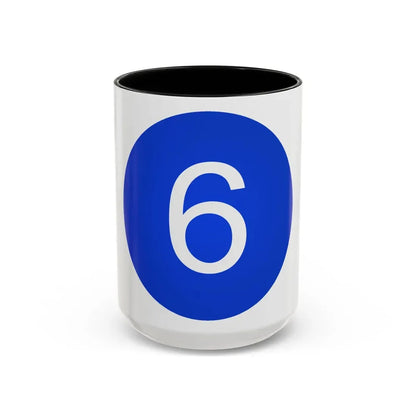 VI Corps (U.S. Army) Accent Coffee Mug 15oz Black - Go Mug Yourself