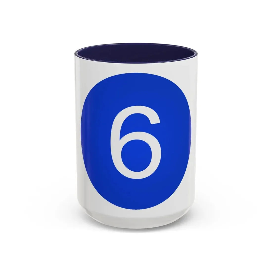 VI Corps (U.S. Army) Accent Coffee Mug 15oz Navy - Go Mug Yourself