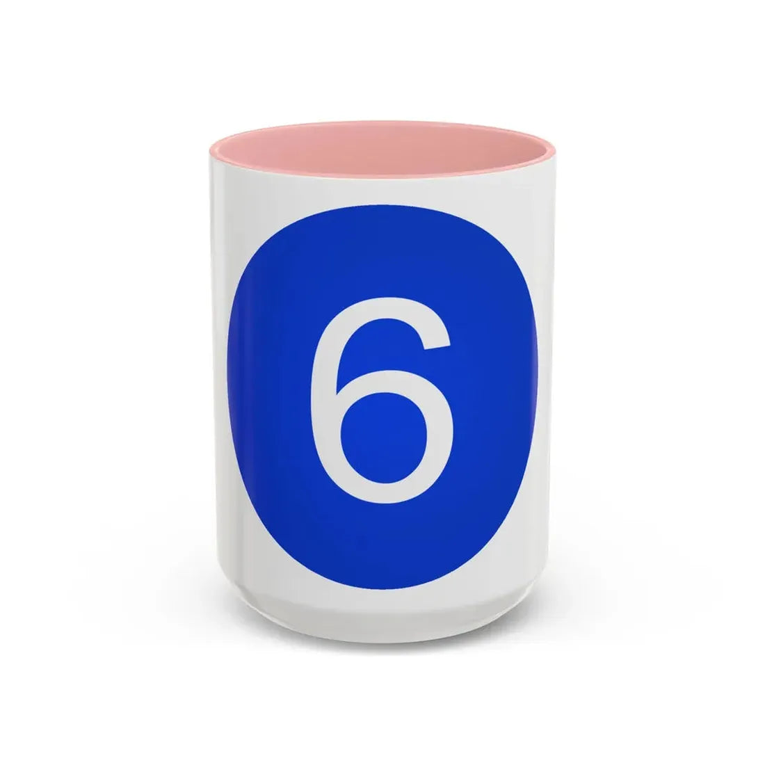 VI Corps (U.S. Army) Accent Coffee Mug 15oz Pink - Go Mug Yourself