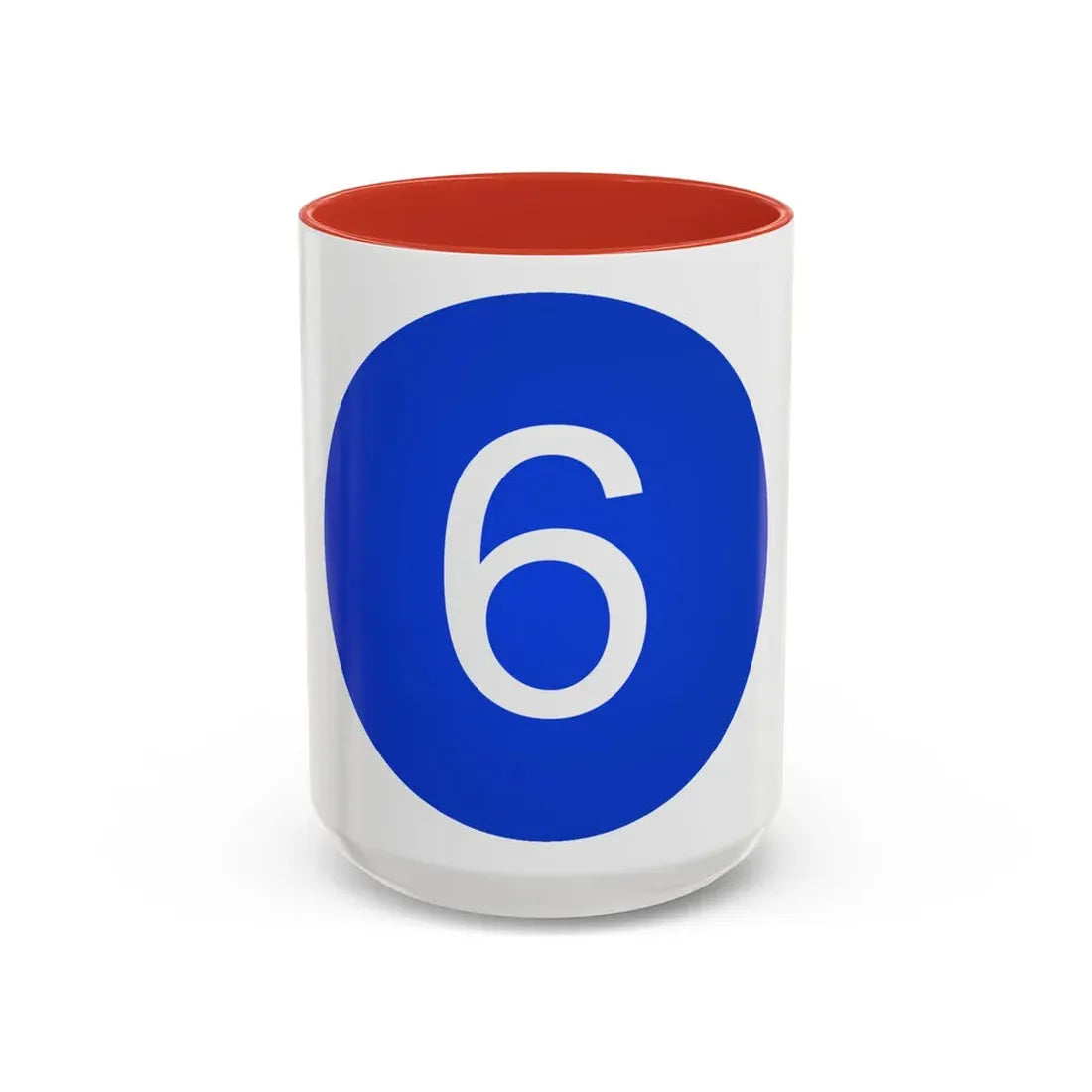 VI Corps (U.S. Army) Accent Coffee Mug 15oz Red - Go Mug Yourself