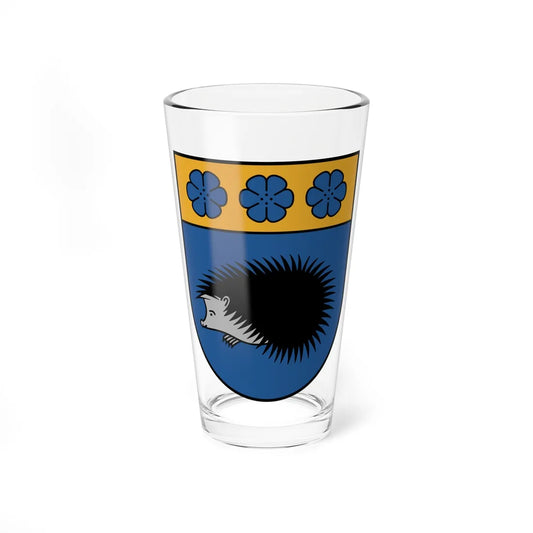 Viļakas pilsētas ģerbonis (Latvia) (Coat of Arms) Pint Glass 16oz 16oz - Go Mug Yourself