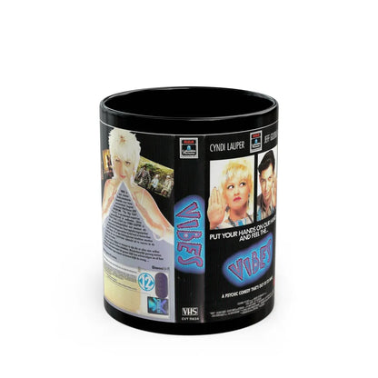 VIBES (VHS COVER) - Black Coffee Mug-11oz-Go Mug Yourself