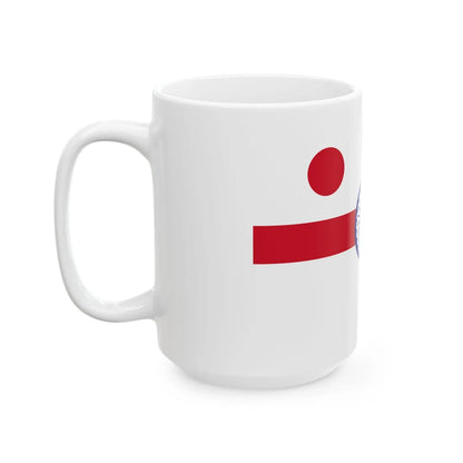 Vice-Admiral-ensign-Indian-Navy (India) White Coffee Mug - Go Mug Yourself