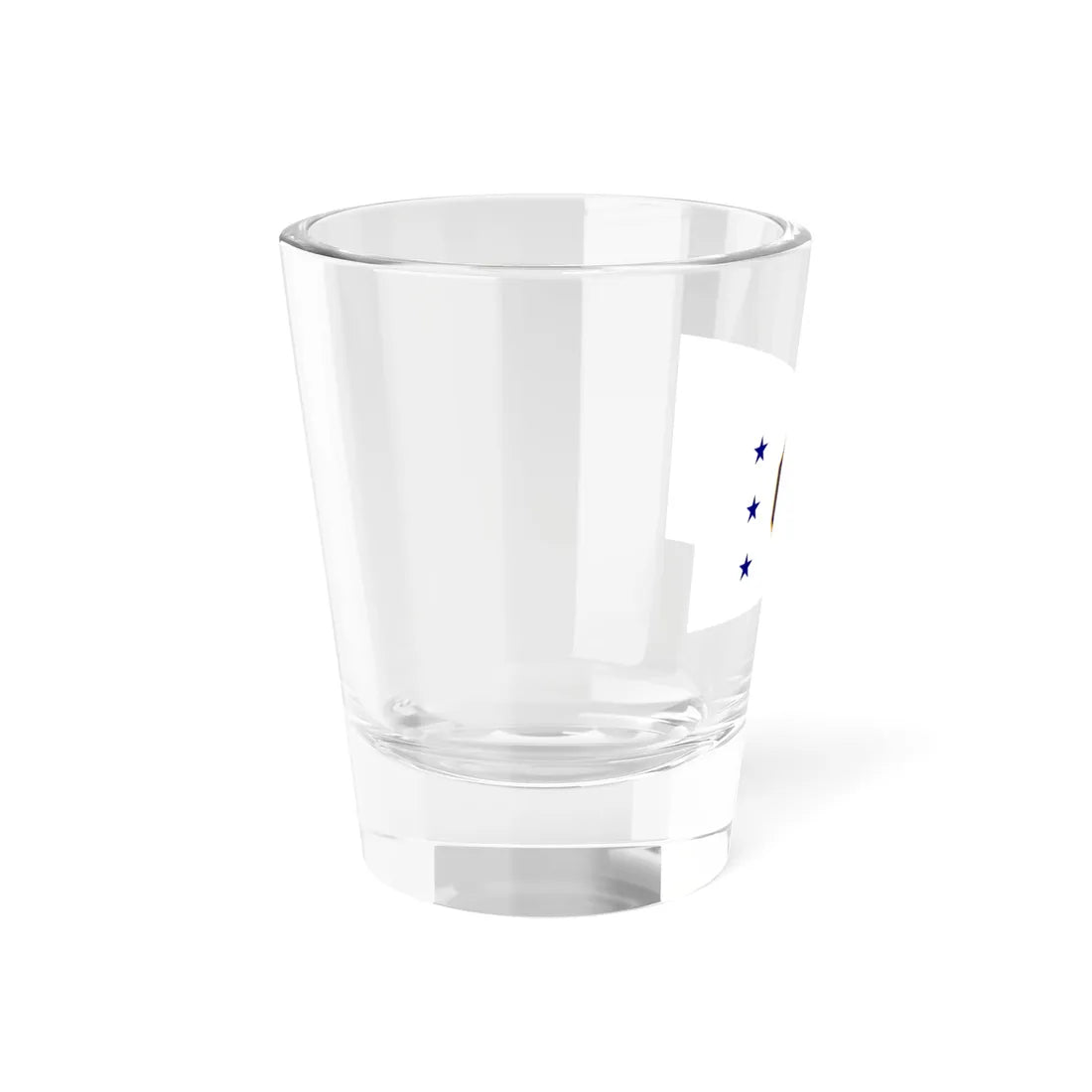 Vice Admiral ensign of Indian Navy (India) Shot Glass 1.5oz - Go Mug Yourself