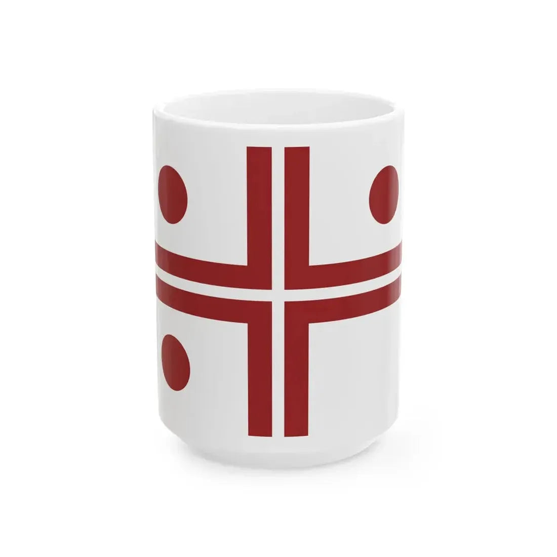 Vice Admiral Flag of Latvia (Latvia) White Coffee Mug 15oz - Go Mug Yourself