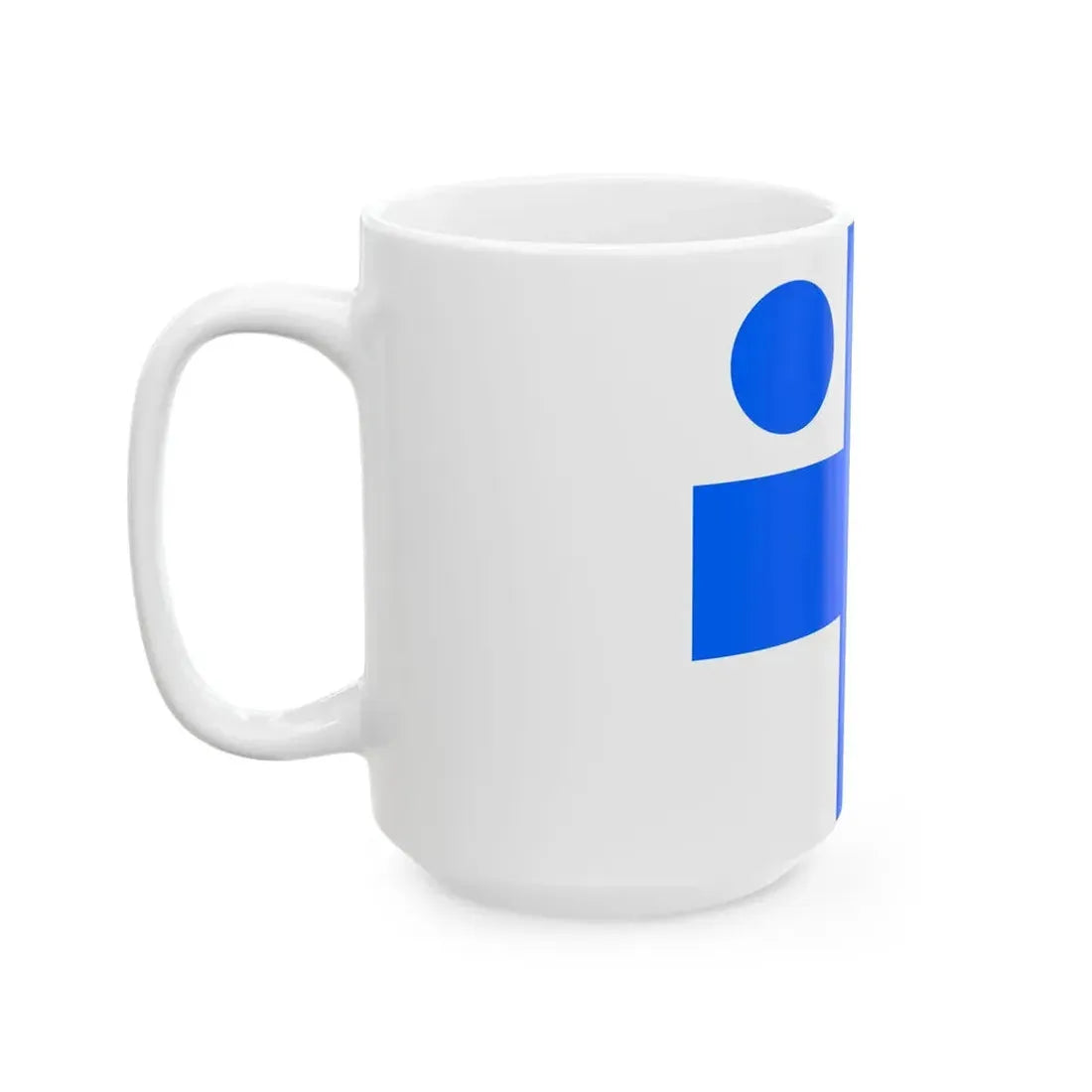 Vice Admirals Flag of Finland 1919 (Finland) White Coffee Mug - Go Mug Yourself