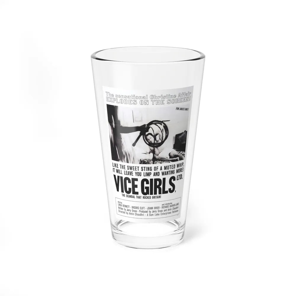 VICE GIRLS LTD 1964 Movie Poster - Pint Glass 16oz-16oz-Go Mug Yourself