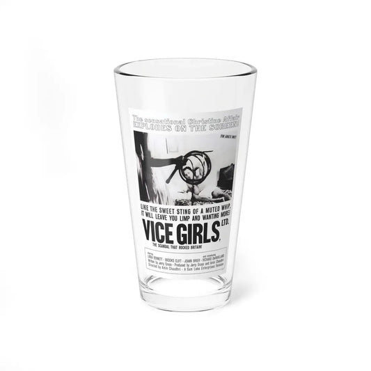 VICE GIRLS LTD 1964 Movie Poster - Pint Glass 16oz 16oz - Go Mug Yourself