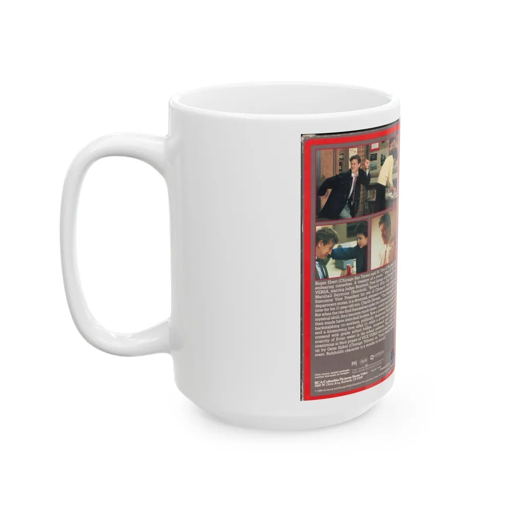 VICE VERSA (VHS COVER) - White Coffee Mug-Go Mug Yourself