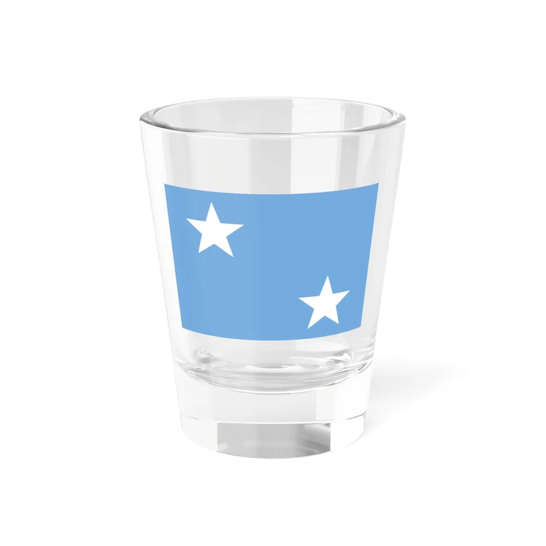 Vicealmirante armada Argentina bandera (Argentina) Shot Glass 1.5oz 1.5oz - Go Mug Yourself