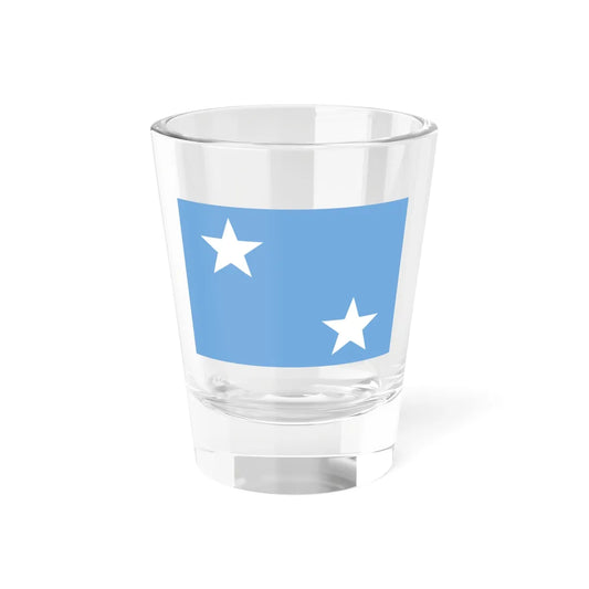 Vicealmirante armada Argentina bandera (Argentina) Shot Glass 1.5oz 1.5oz - Go Mug Yourself