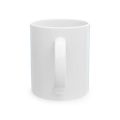 Vicealmirante armada Argentina bandera (Argentina) White Coffee Mug - Go Mug Yourself