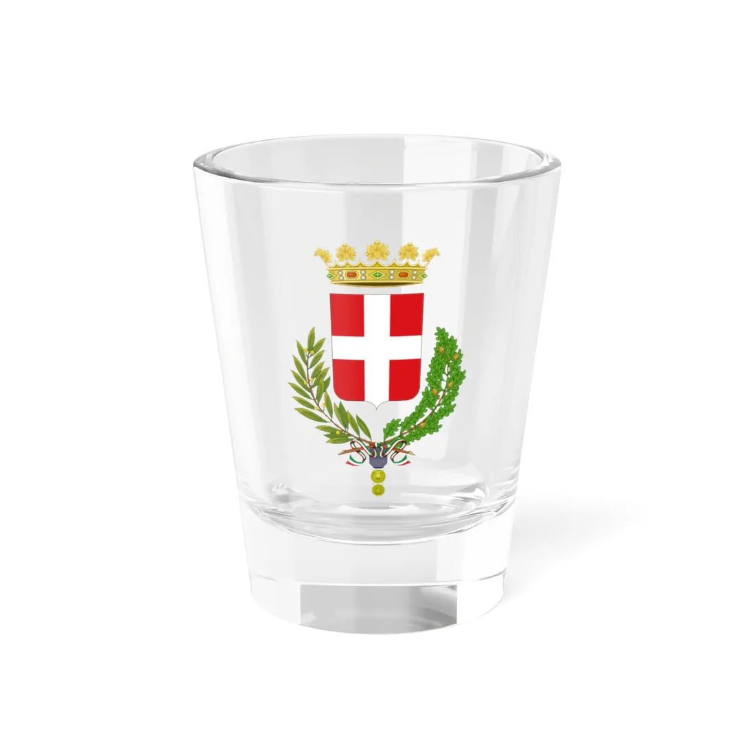 Vicenza-Stemma (Italy) (Coat of Arms) Shot Glass 1.5oz 1.5oz - Go Mug Yourself