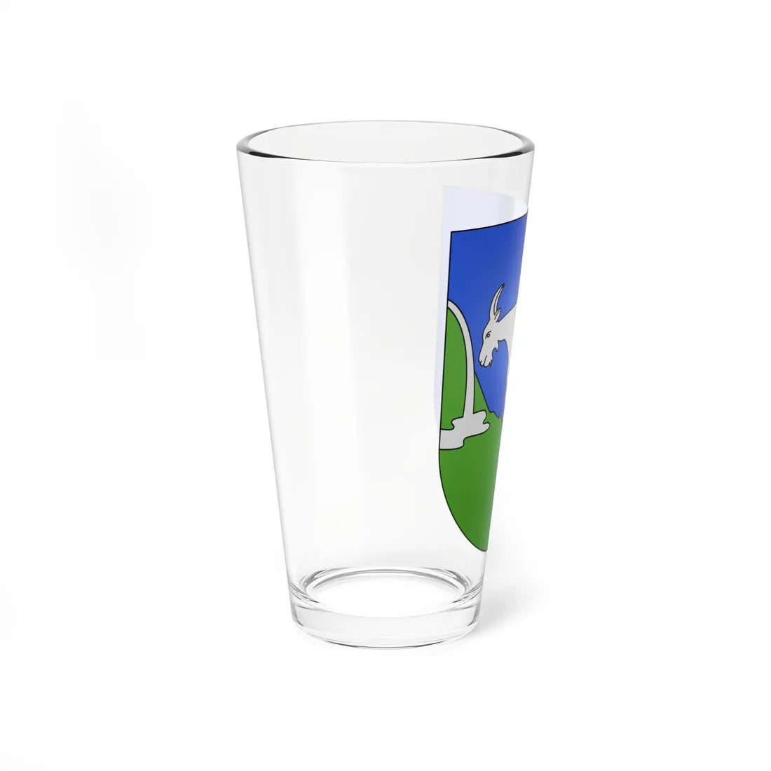 VicoMorcote-coat of arms (Switzerland) (Coat of Arms) Pint Glass 16oz - Go Mug Yourself