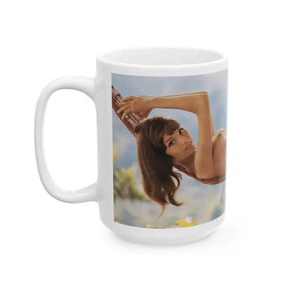 Victoria Vetri #01 - Nude ''Playboy Centerfold Gate''2 (Vintage Female Icon) White Coffee Mug - Go Mug Yourself