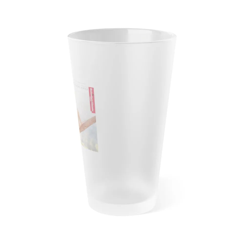 Victoria Vetri #01 - Nude ''Playboy Centerfold Gate'' (Vintage Female Icon) Frosted Pint Glass 16oz-Go Mug Yourself
