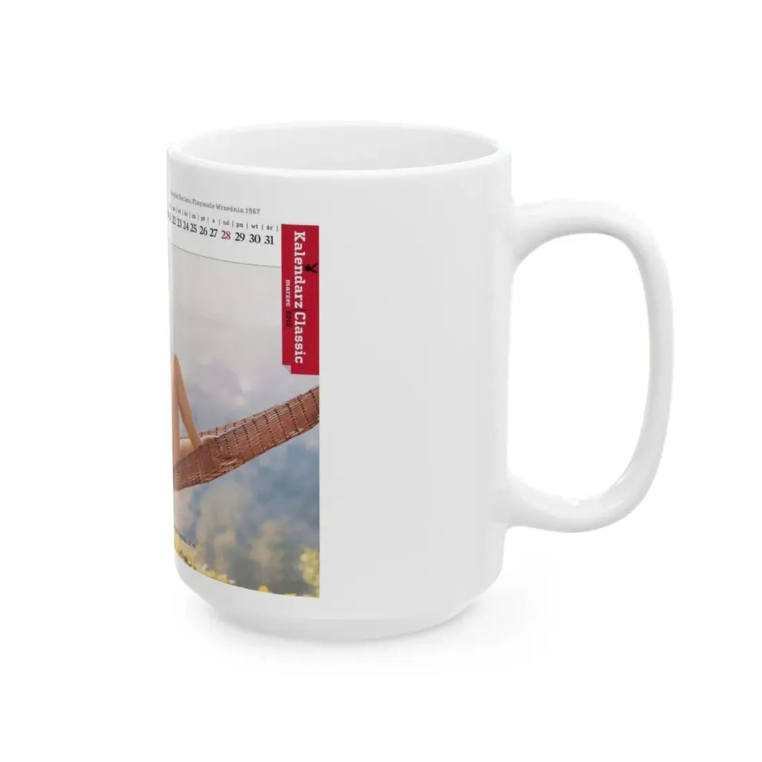 Victoria Vetri #01 - Nude ''Playboy Centerfold Gate'' (Vintage Female Icon) White Coffee Mug - Go Mug Yourself