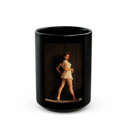 Victoria Vetri #04 (Vintage Female Icon) Black Coffee Mug-15oz-Go Mug Yourself