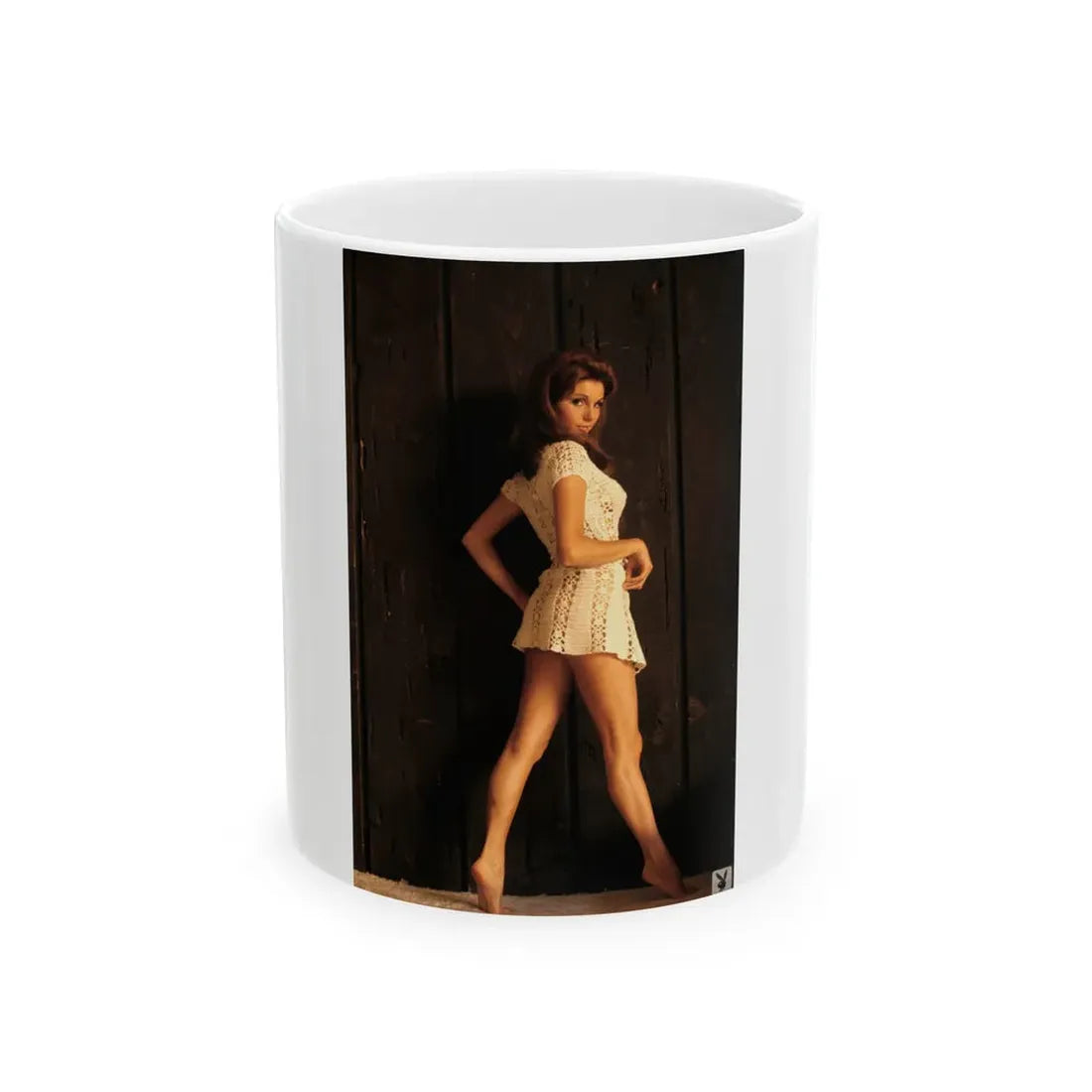 Victoria Vetri #04 (Vintage Female Icon) White Coffee Mug 11oz - Go Mug Yourself