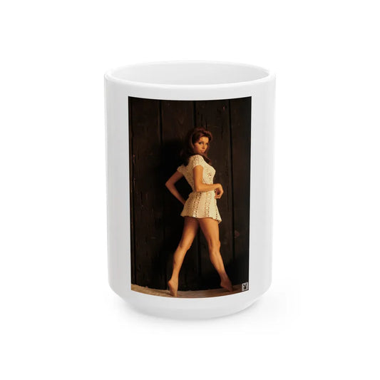Victoria Vetri #04 (Vintage Female Icon) White Coffee Mug-15oz-Go Mug Yourself