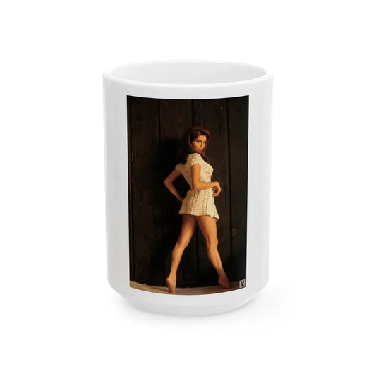 Victoria Vetri #04 (Vintage Female Icon) White Coffee Mug 15oz - Go Mug Yourself