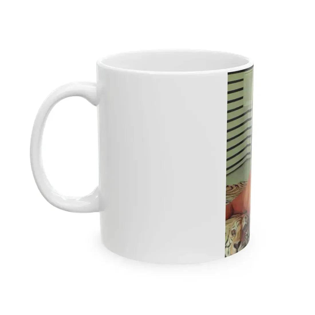 Victoria Vetri #100 - Topless (Vintage Female Icon) White Coffee Mug - Go Mug Yourself