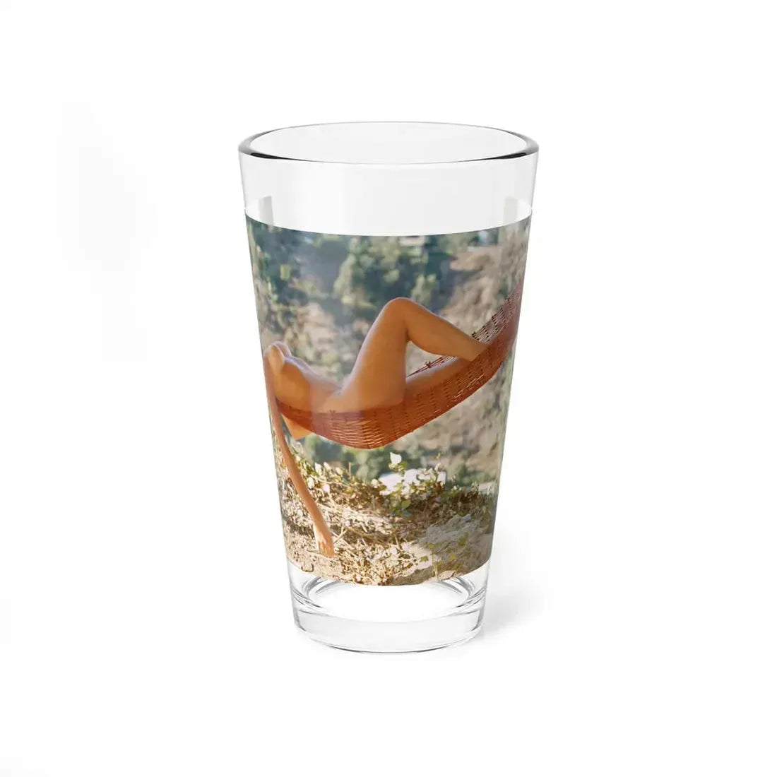 Victoria Vetri #103 - Nude (Vintage Female Icon) Pint Glass 16oz 16oz - Go Mug Yourself