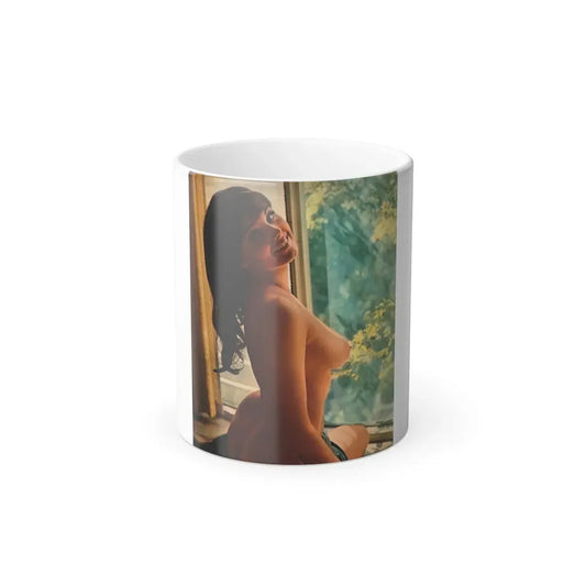 Victoria Vetri #104 - Topless (Vintage Female Icon) Color Changing Mug 11oz Default Title - Go Mug Yourself